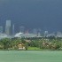 Miami Cruise Ships in Port During Storm
